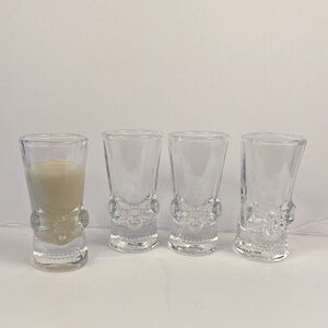 Crystal Skull Shot Glass Set